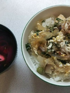 にら親子丼(血管ダイエット食1223)-レシピのメイン写真