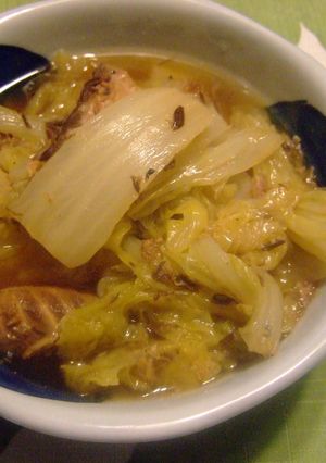 白菜とさば煮缶の炒め煮-レシピのメイン写真