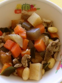 五目煮豆 ★宇都宮学校給食-レシピのメイン写真