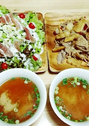 豚こま活用！たけのこの甘辛炒め-レシピのメイン写真