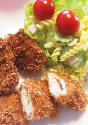 揚げ物DAY！一口カツ&ささみチーズカツ-レシピのメイン写真