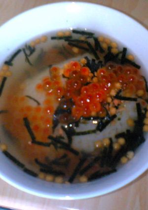 親子茶づけ-レシピのメイン写真