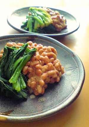 朝ごはんの１品に♪ほうれん草と納豆-レシピのメイン写真