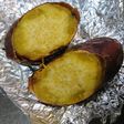 土鍋で石焼芋