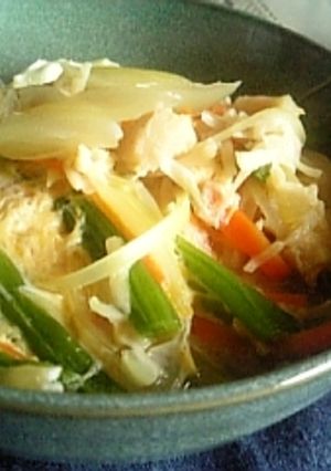 簡単　ホタテ缶詰の玉子とじ-レシピのメイン写真