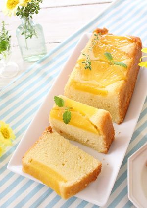夏にぴったり！パイナップルケイク-レシピのメイン写真