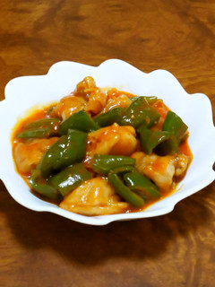 鶏肉とピーマンのチリソース-レシピのメイン写真