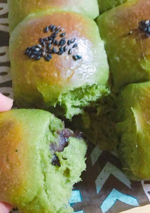 抹茶ミルクちぎりパン-レシピのメイン写真