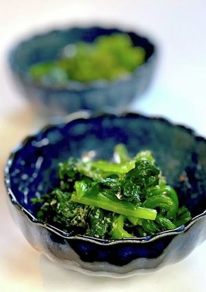 超簡単！基本！ほうれん草の胡麻和え-レシピのメイン写真