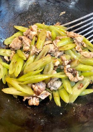 ふきと豚肉の中華炒め-レシピのメイン写真