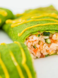 野菜がおいしい クレープサラダ-レシピのメイン写真