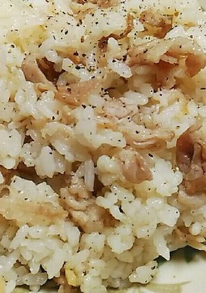 簡単❤新生姜と豚肉のさっぱり塩炒飯-レシピのメイン写真