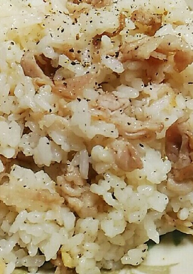 簡単❤新生姜と豚肉のさっぱり塩炒飯-レシピのメイン写真