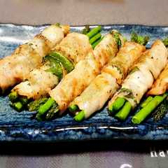 料理男子のアスパラ肉巻き in チーズ♪-レシピのメイン写真