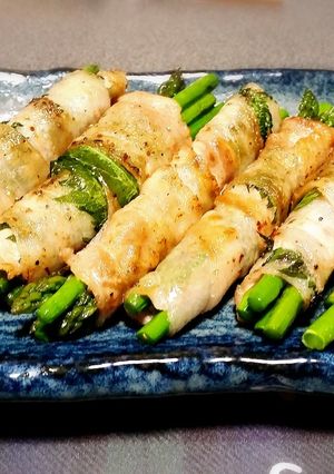 料理男子のアスパラ肉巻き in チーズ♪-レシピのメイン写真