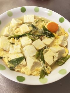 余った鍋で簡単!旨味豆腐たまとじ!-レシピのメイン写真