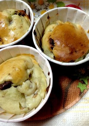 ヨーグルトバナナマフィン➕抹茶-レシピのメイン写真