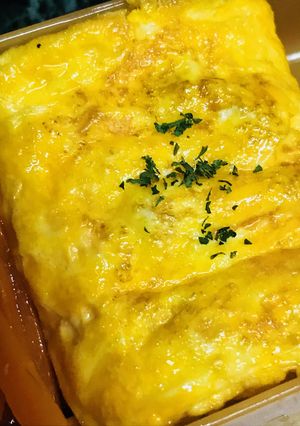 【お弁当】混ぜるだけ★チーズ入り玉子焼き-レシピのメイン写真