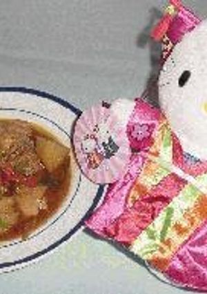変わり肉じゃが第２段！！韓国ピリ辛肉じゃが（タットリタン）-レシピのメイン写真