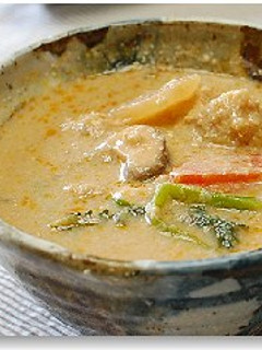 ピリッと鶏つくねの粕汁-レシピのメイン写真