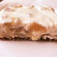 りんごとロータスクッキーのチーズケーキ