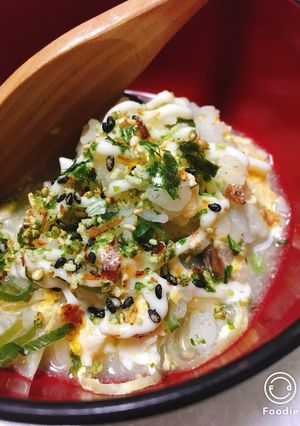 新食感！！とろけるおじやにマヨわさび-レシピのメイン写真