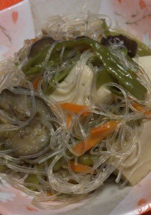 はるさめと高野豆腐の炒め煮-レシピのメイン写真
