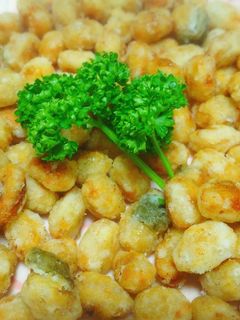 簡単3分で煮豆の素揚げ-レシピのメイン写真