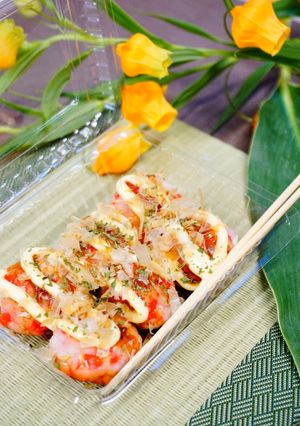 お手軽*【はんぺんでタコ焼き風】-レシピのメイン写真
