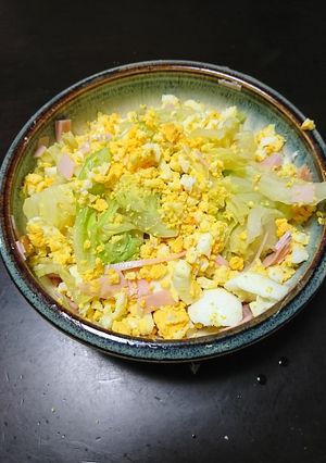 春キャベツの華やかサラダ-レシピのメイン写真