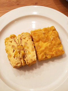 コーン入り 厚焼き卵 お弁当にオススメ!-レシピのメイン写真