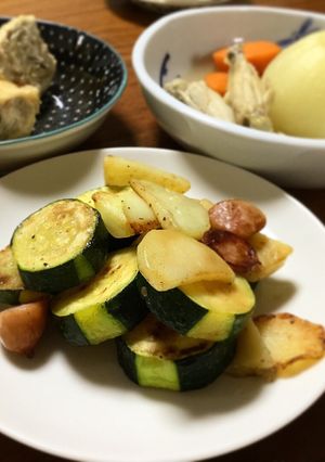 ズッキーニの旨さで食うポテト！-レシピのメイン写真