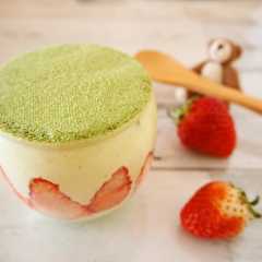 รูปของ 抹茶いちごパフェ