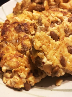 キムチ納豆豆腐ハンバーグ-レシピのメイン写真
