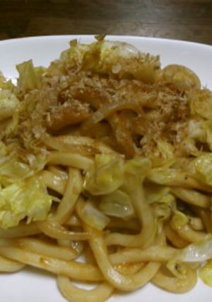 みそ味の焼うどん-レシピのメイン写真