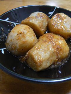 レンジで簡単!!里芋のごま和え-レシピのメイン写真