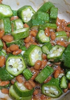 おくら納豆の胡麻和え-レシピのメイン写真