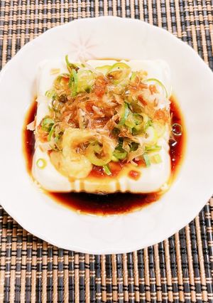 ごま油香る、冷奴！-レシピのメイン写真