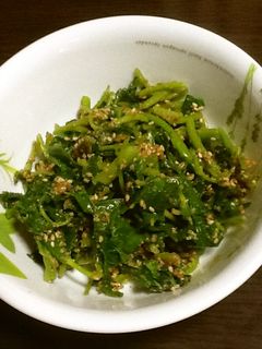 三つ葉の胡麻和え-レシピのメイン写真
