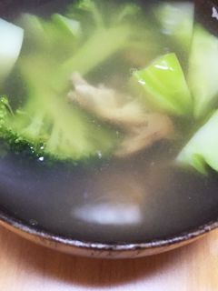 鯖の味噌煮缶でブロッコリースープ-レシピのメイン写真