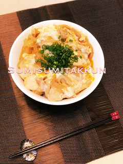 ポン酢で☆さっぱり親子丼♪-レシピのメイン写真
