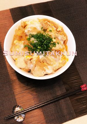 ポン酢で☆さっぱり親子丼♪-レシピのメイン写真