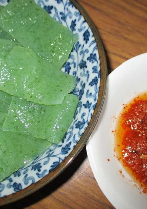 刺身こんにゃくのタレ レバ刺し風-レシピのメイン写真