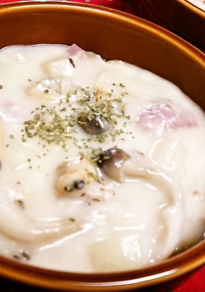 レンチンで楽チン！【クラムチャウダー】-レシピのメイン写真
