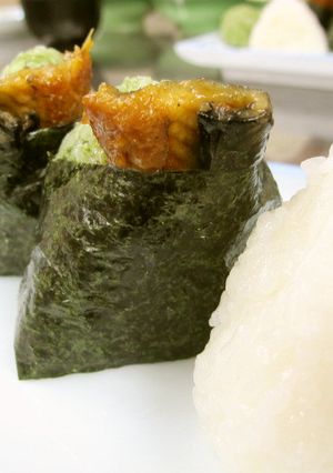 新緑の味☆簡単抹茶おにぎり-レシピのメイン写真