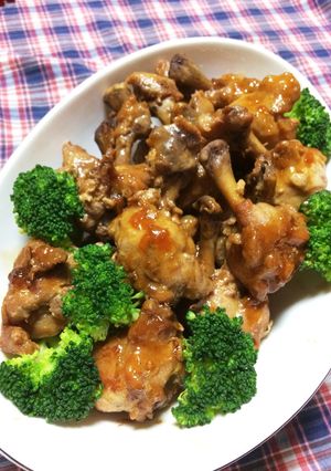 手羽元のマーマレード煮-レシピのメイン写真