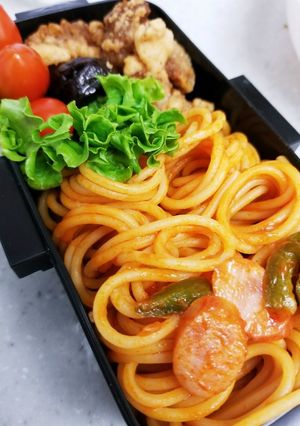 食べやすい☆裏技☆お弁当スパゲッティ-レシピのメイン写真