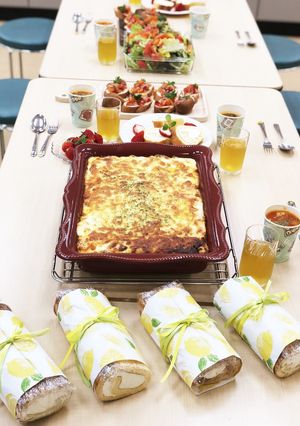 ファーストトマトのラザニア-レシピのメイン写真