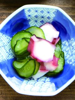 たこときゅうりの酢の物-レシピのメイン写真