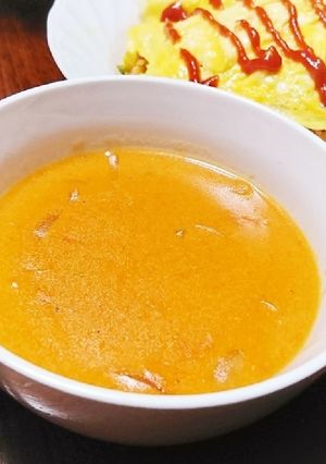 簡単すぎる♡野菜ジュースでポタージュ-レシピのメイン写真
